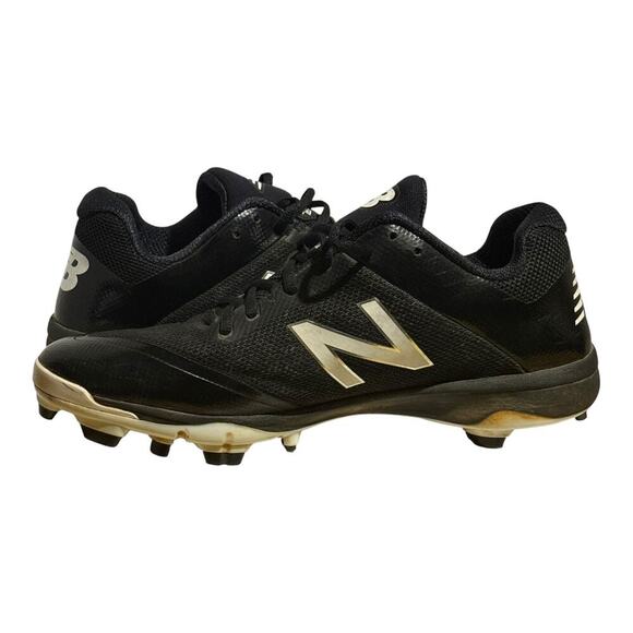 New Balance FuelCell COMPv3 Baseball Cleats Men's Size 12.5 Black White Molded - Picture 6 of 8